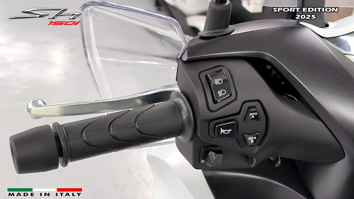 Honda SH150i Sport Edition 2025 Trắng, Made In Italy, Nhập Chính Hãng tại Tây Ninh