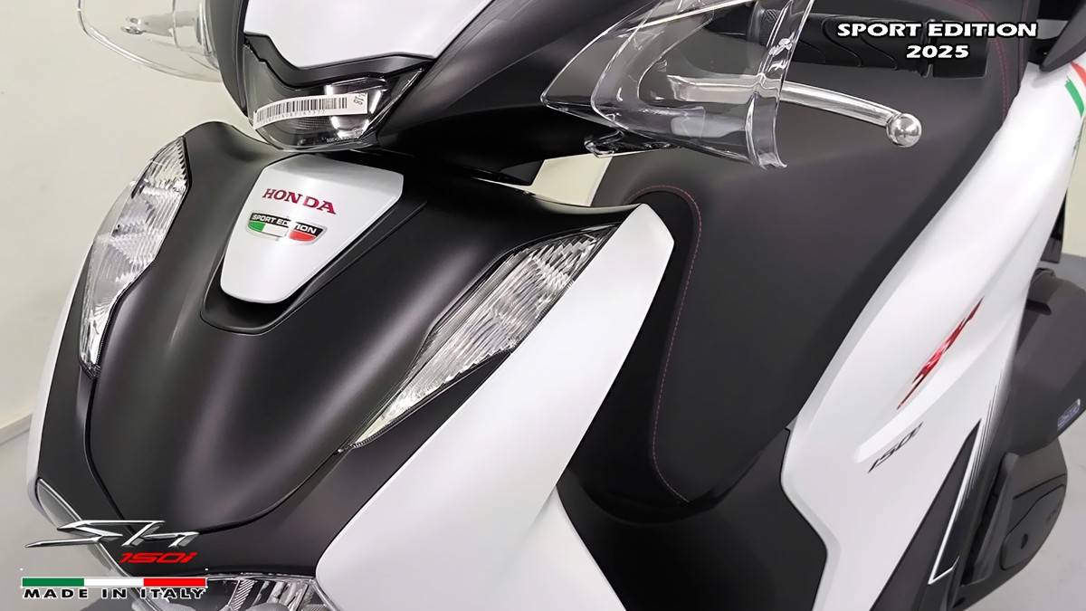 Honda SH150i Sport Edition 2025 Trắng, Made In Italy, Nhập Chính Hãng tại Tây Ninh