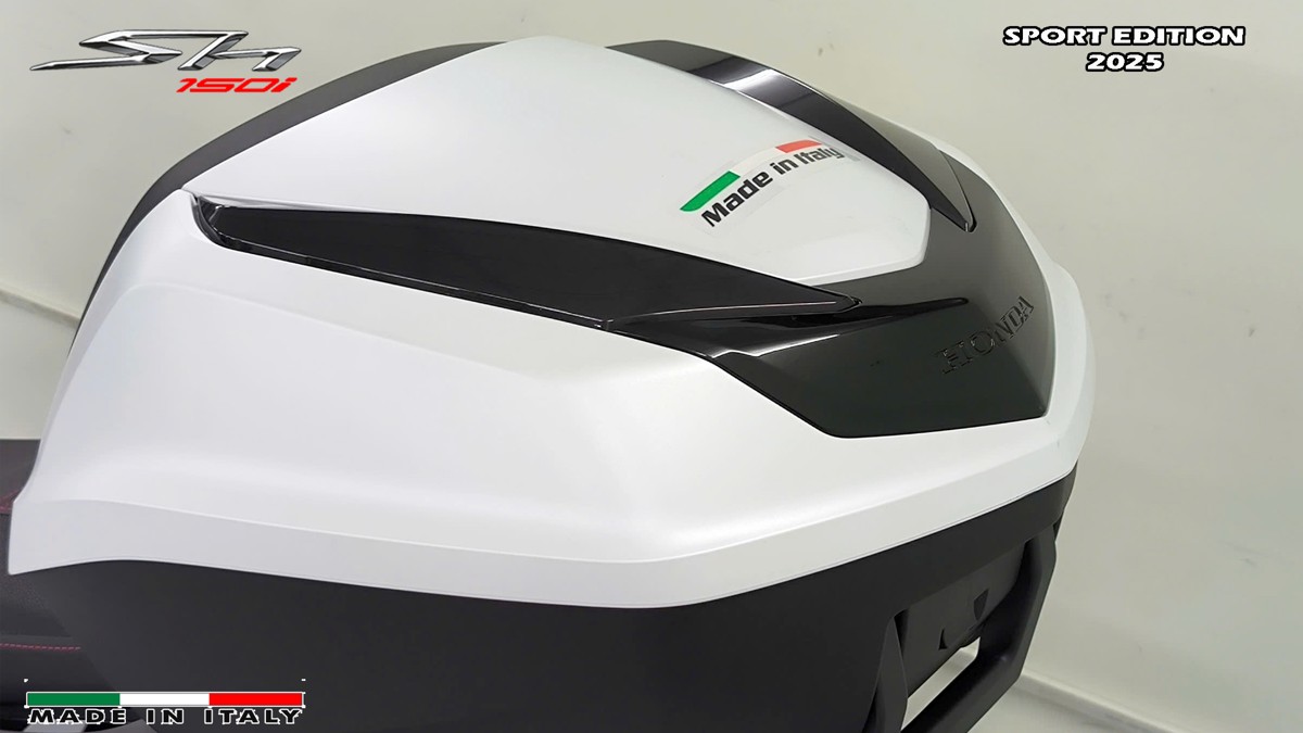 Honda SH150i Sport Edition 2025 Trắng, Made In Italy, Nhập Chính Hãng tại Tây Ninh