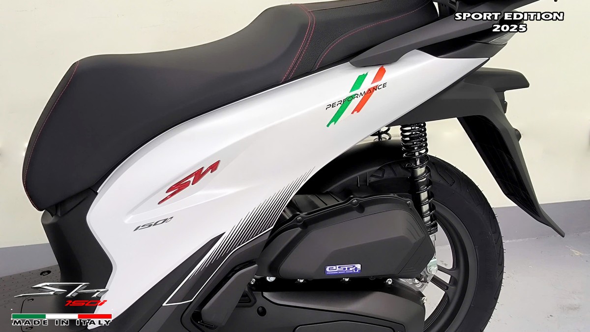 Honda SH150i Sport Edition 2025 Trắng, Made In Italy, Nhập Chính Hãng tại Tây Ninh