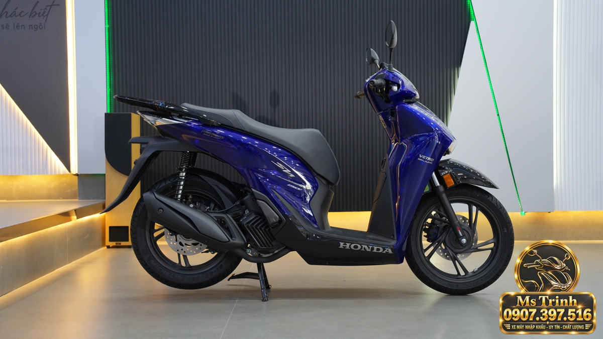 Honda SH150 Vetro Blue 2027 tại Tây Ninh - Xanh Sapphire trong suốt, nhập Ý sang trọng