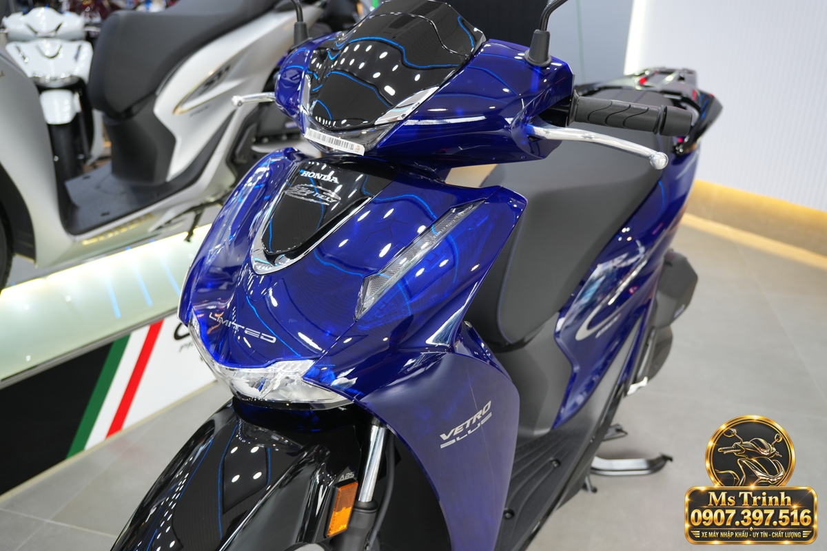 Honda SH150 Vetro Blue 2027 tại Tây Ninh - Xanh Sapphire trong suốt, nhập Ý sang trọng
