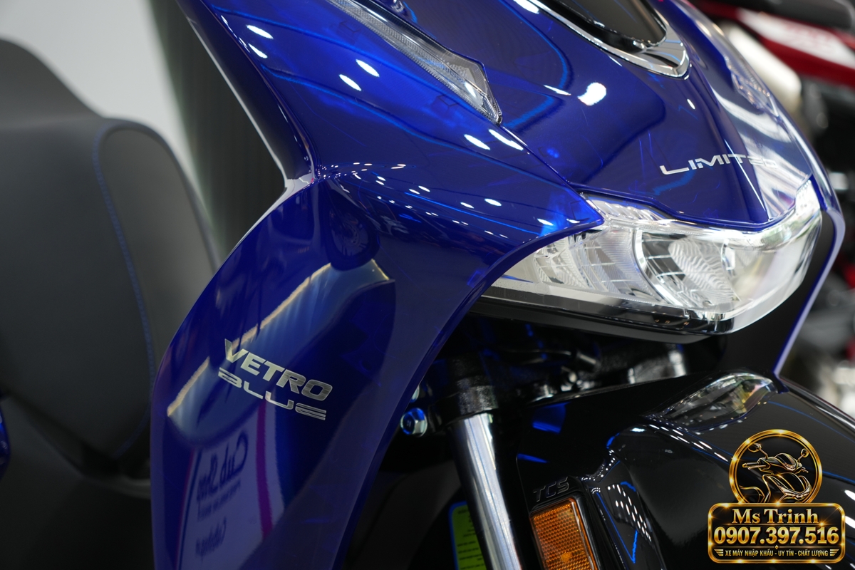 Honda SH150 Vetro Blue 2027 tại Tây Ninh - Xanh Sapphire trong suốt, nhập Ý sang trọng