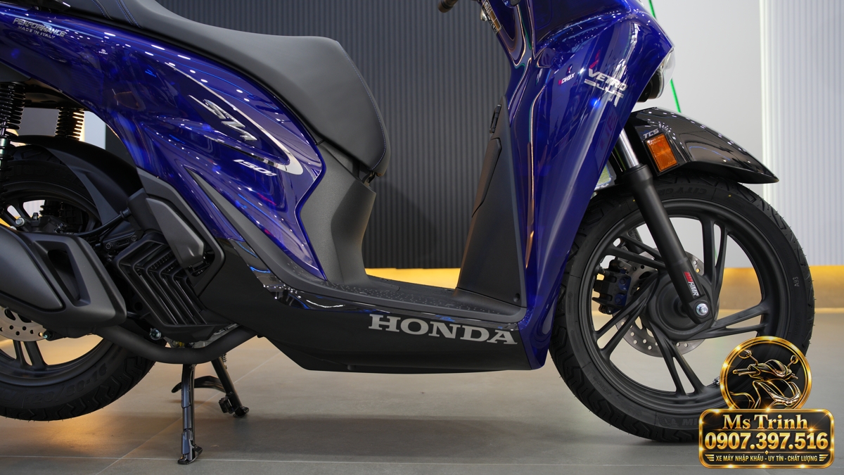 Honda SH150 Vetro Blue 2027 tại Tây Ninh - Xanh Sapphire trong suốt, nhập Ý sang trọng