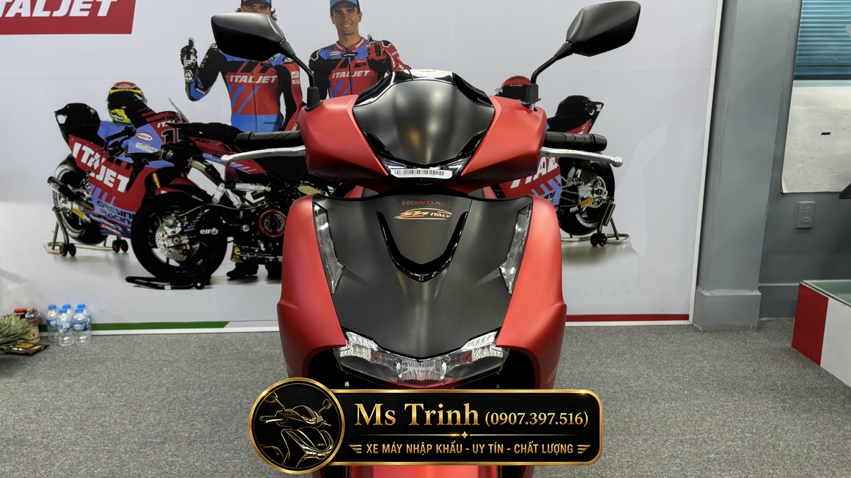 Honda SH150 Ý 2026 màu đỏ Sporty New Concept tại Tây Ninh: Giá trị khác biệt của một chiếc SH nhập khẩu