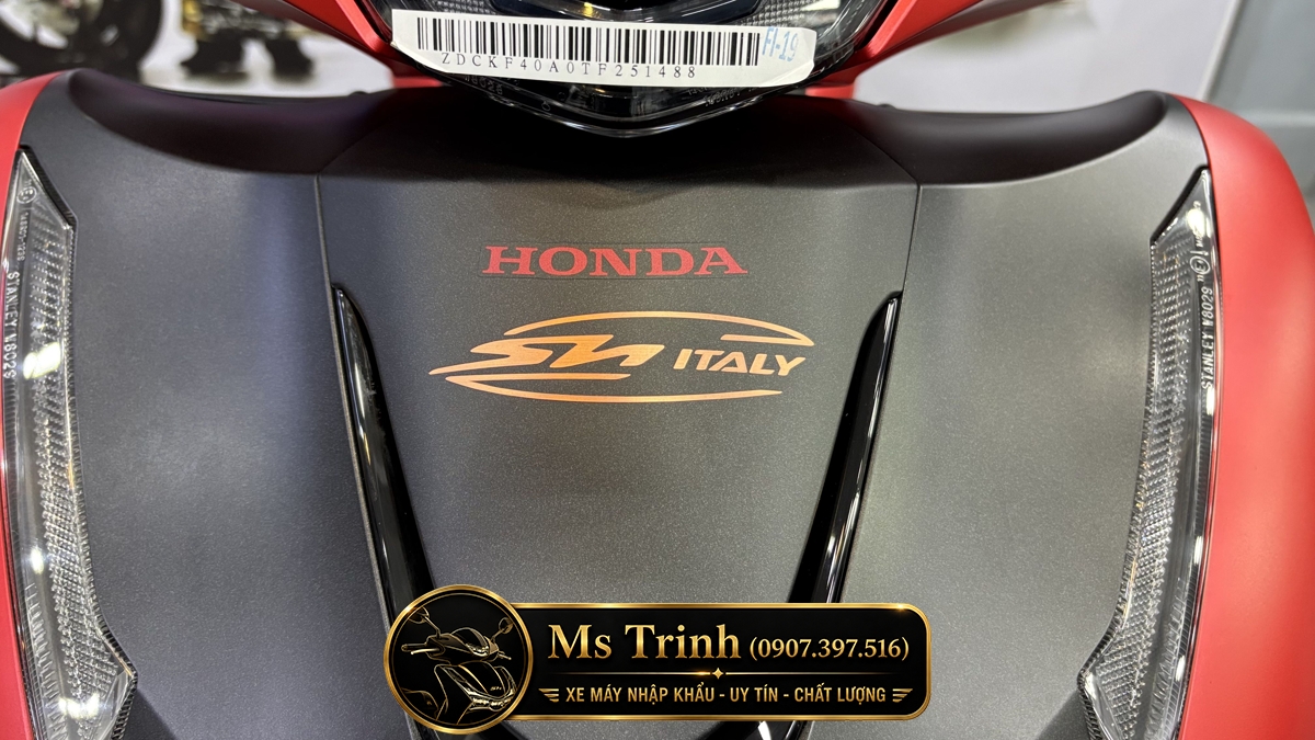 Honda SH150 Ý 2026 màu đỏ Sporty New Concept tại Tây Ninh: Giá trị khác biệt của một chiếc SH nhập khẩu