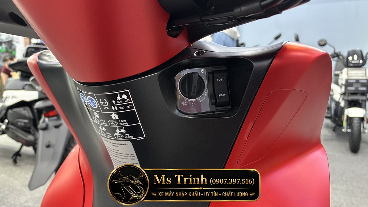 Honda SH150 Ý 2026 màu đỏ Sporty New Concept tại Tây Ninh: Giá trị khác biệt của một chiếc SH nhập khẩu