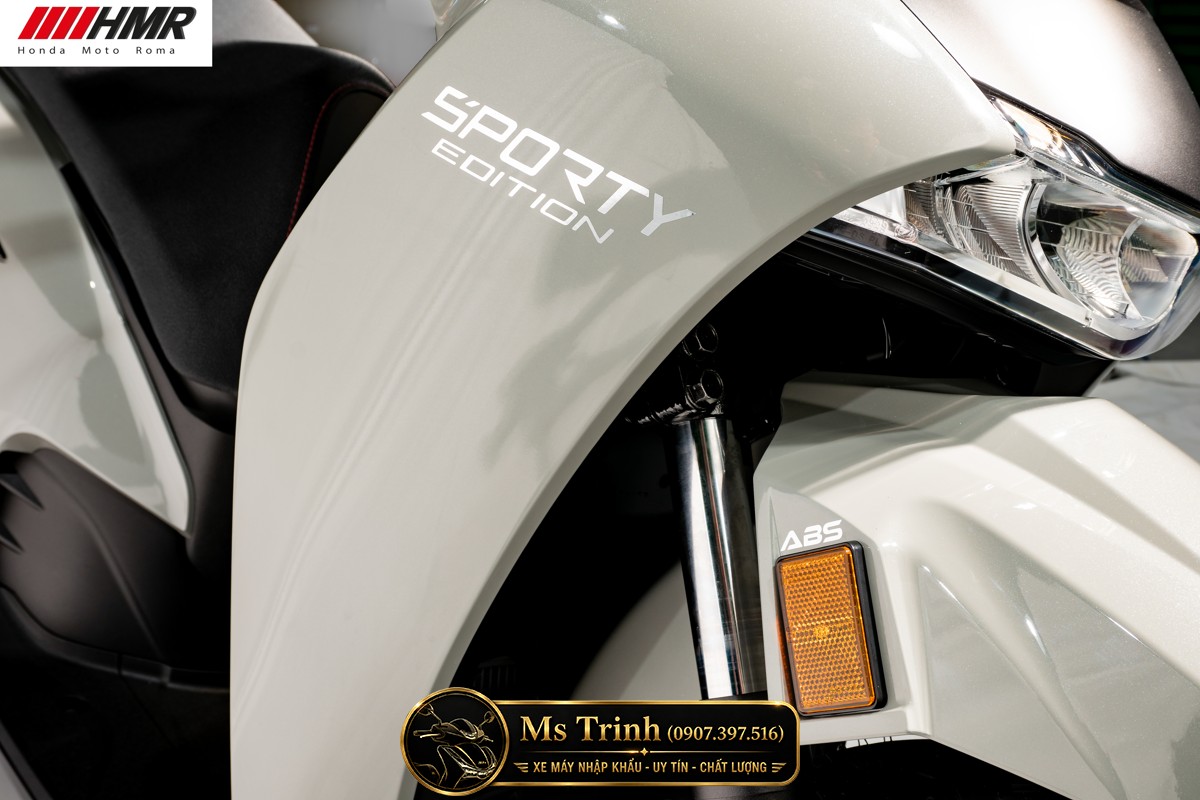 Honda SH350i nhập Ý 2026 tại Tây Ninh - SH350i Sporty Trắng Nhám, Xám Bóng Đẳng Cấp Chuẩn Ý