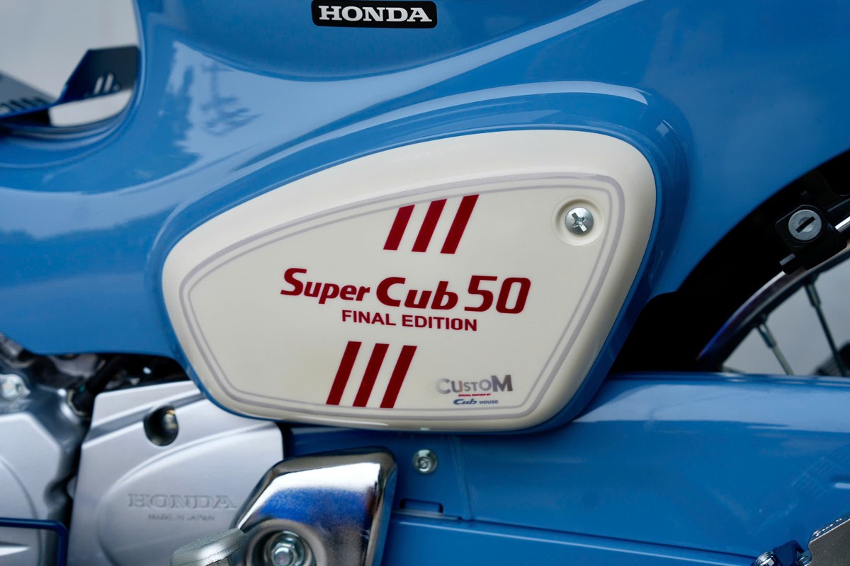 Honda Super Cub 50 Final Edition Custom Japan tại Tây Ninh - Phiên bản sưu tầm hiếm