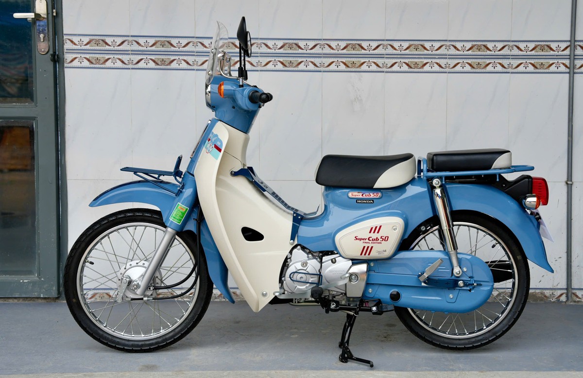 Honda Super Cub 50 Final Edition Custom Japan tại Tây Ninh - Phiên bản sưu tầm hiếm