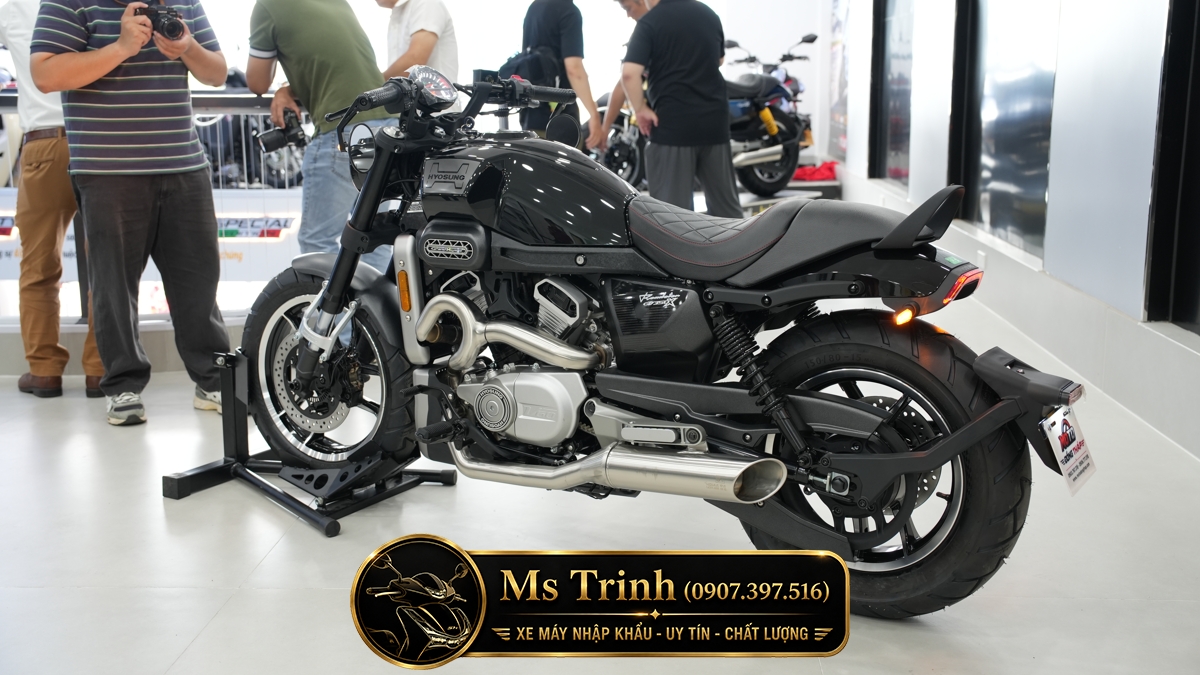 Hyosung GV350X tại Tây Ninh - Cruiser 350cc Phong Cách Mỹ Cơ Bắp, Cá Tính