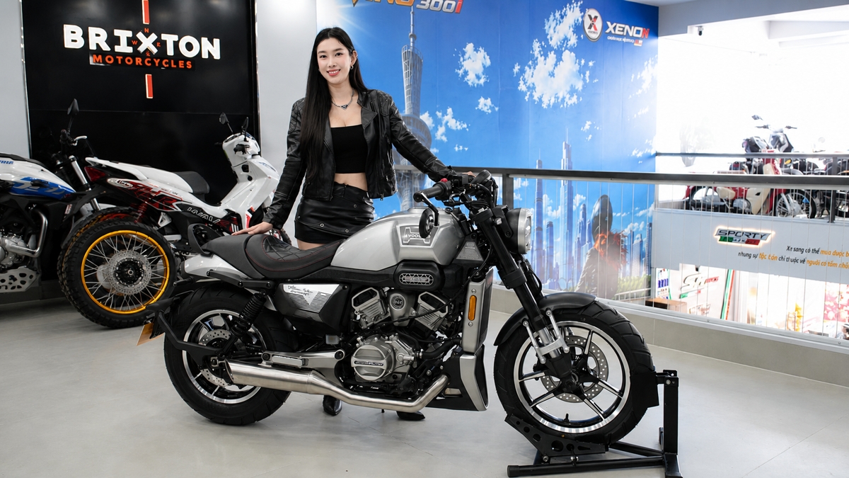 Hyosung GV350X tại Tây Ninh - Cruiser 350cc Phong Cách Mỹ Cơ Bắp, Cá Tính