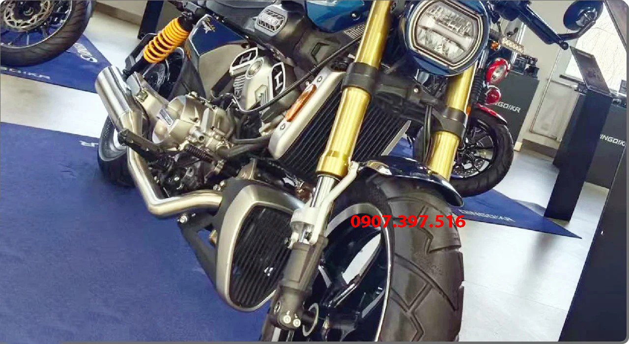 Hyosung GV350X tại Tây Ninh - Cruiser 350cc Phong Cách Mỹ Cơ Bắp, Cá Tính