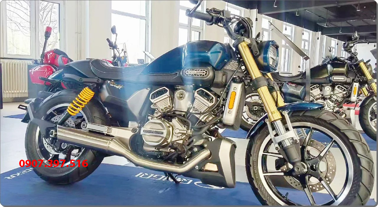 Hyosung GV350X tại Tây Ninh - Cruiser 350cc Phong Cách Mỹ Cơ Bắp, Cá Tính