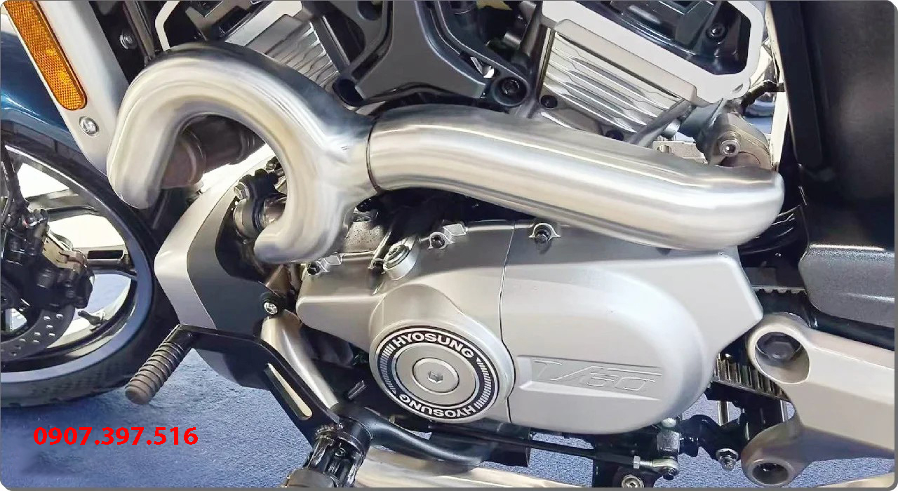 Hyosung GV350X tại Tây Ninh - Cruiser 350cc Phong Cách Mỹ Cơ Bắp, Cá Tính