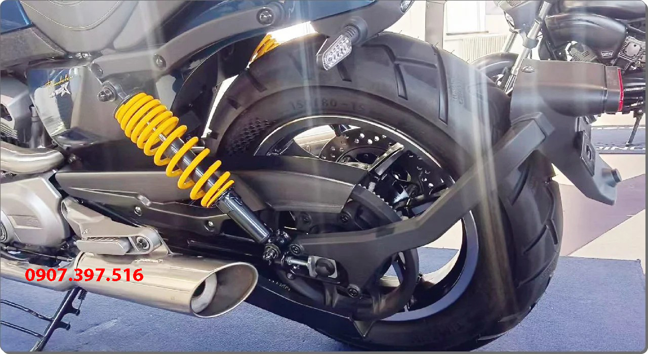 Hyosung GV350X tại Tây Ninh - Cruiser 350cc Phong Cách Mỹ Cơ Bắp, Cá Tính