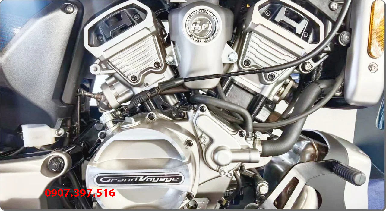 Hyosung GV350X tại Tây Ninh - Cruiser 350cc Phong Cách Mỹ Cơ Bắp, Cá Tính