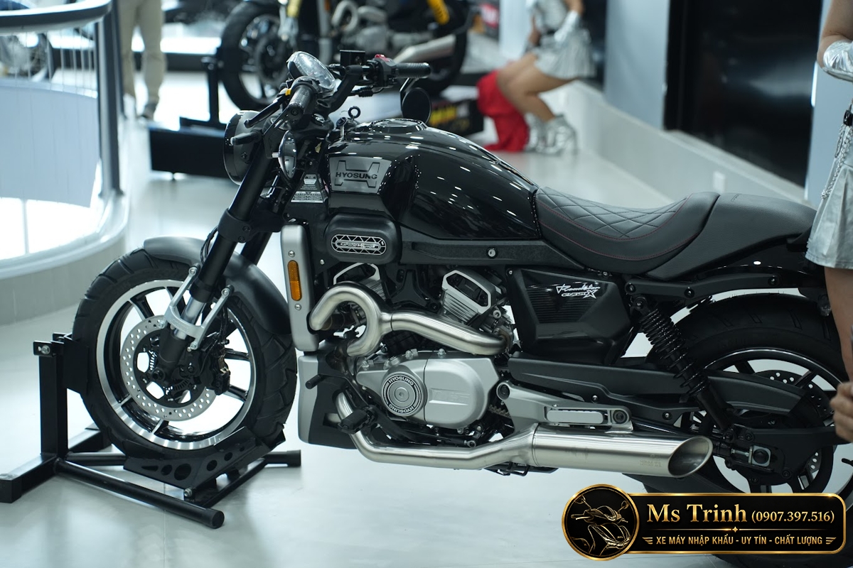 Hyosung GV350X tại Tây Ninh - Cruiser 350cc Phong Cách Mỹ Cơ Bắp, Cá Tính