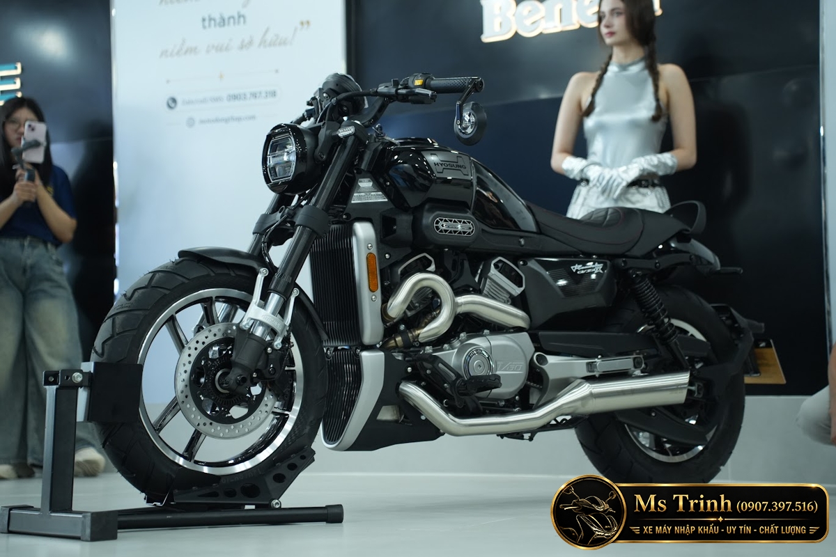 Hyosung GV350X tại Tây Ninh - Cruiser 350cc Phong Cách Mỹ Cơ Bắp, Cá Tính