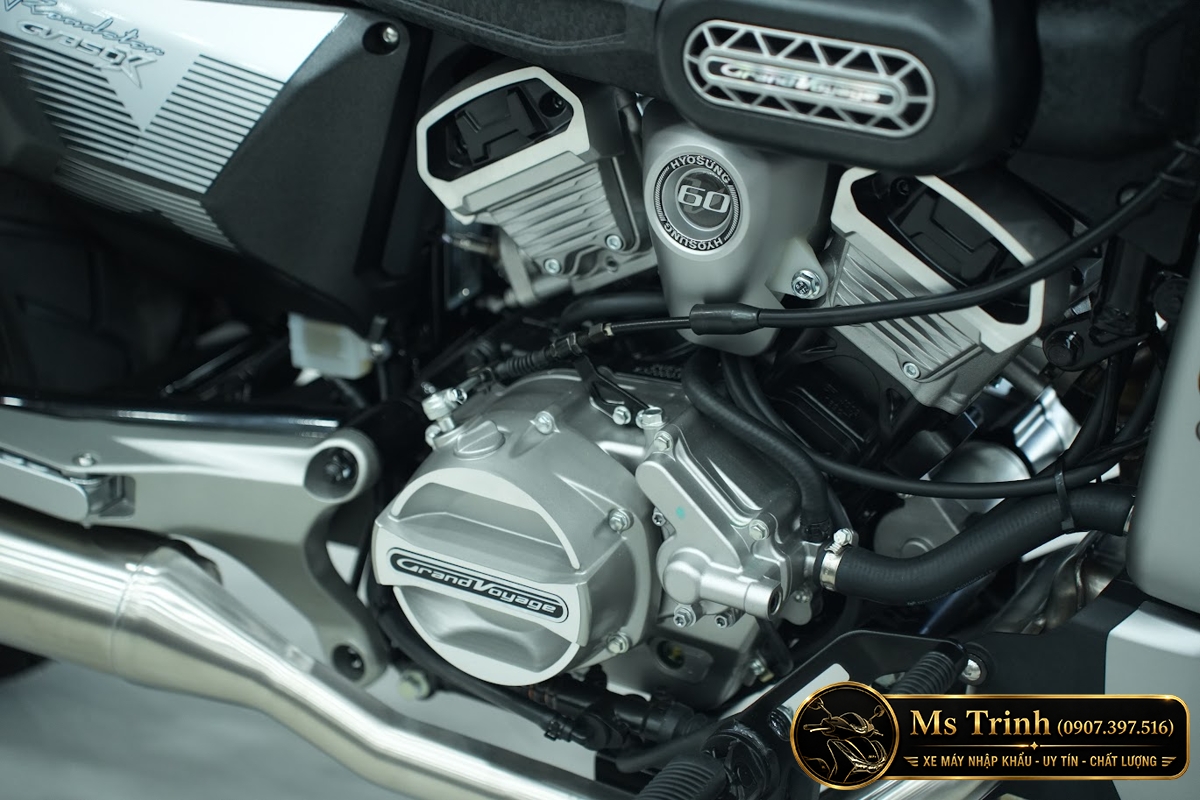 Hyosung GV350X tại Tây Ninh - Cruiser 350cc Phong Cách Mỹ Cơ Bắp, Cá Tính