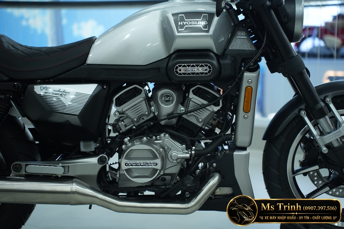 Hyosung GV350X tại Tây Ninh - Cruiser 350cc Phong Cách Mỹ Cơ Bắp, Cá Tính