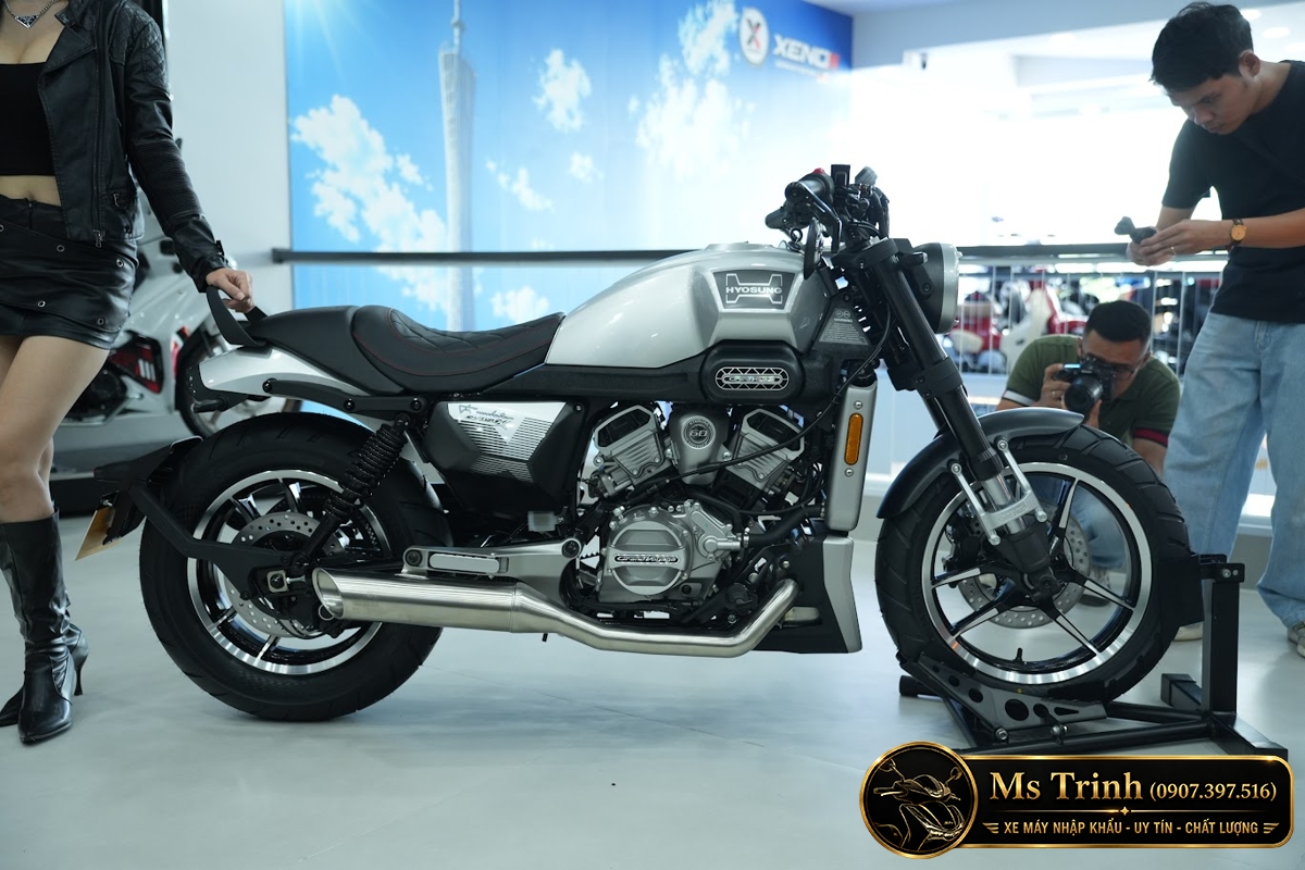 Hyosung GV350X tại Tây Ninh - Cruiser 350cc Phong Cách Mỹ Cơ Bắp, Cá Tính