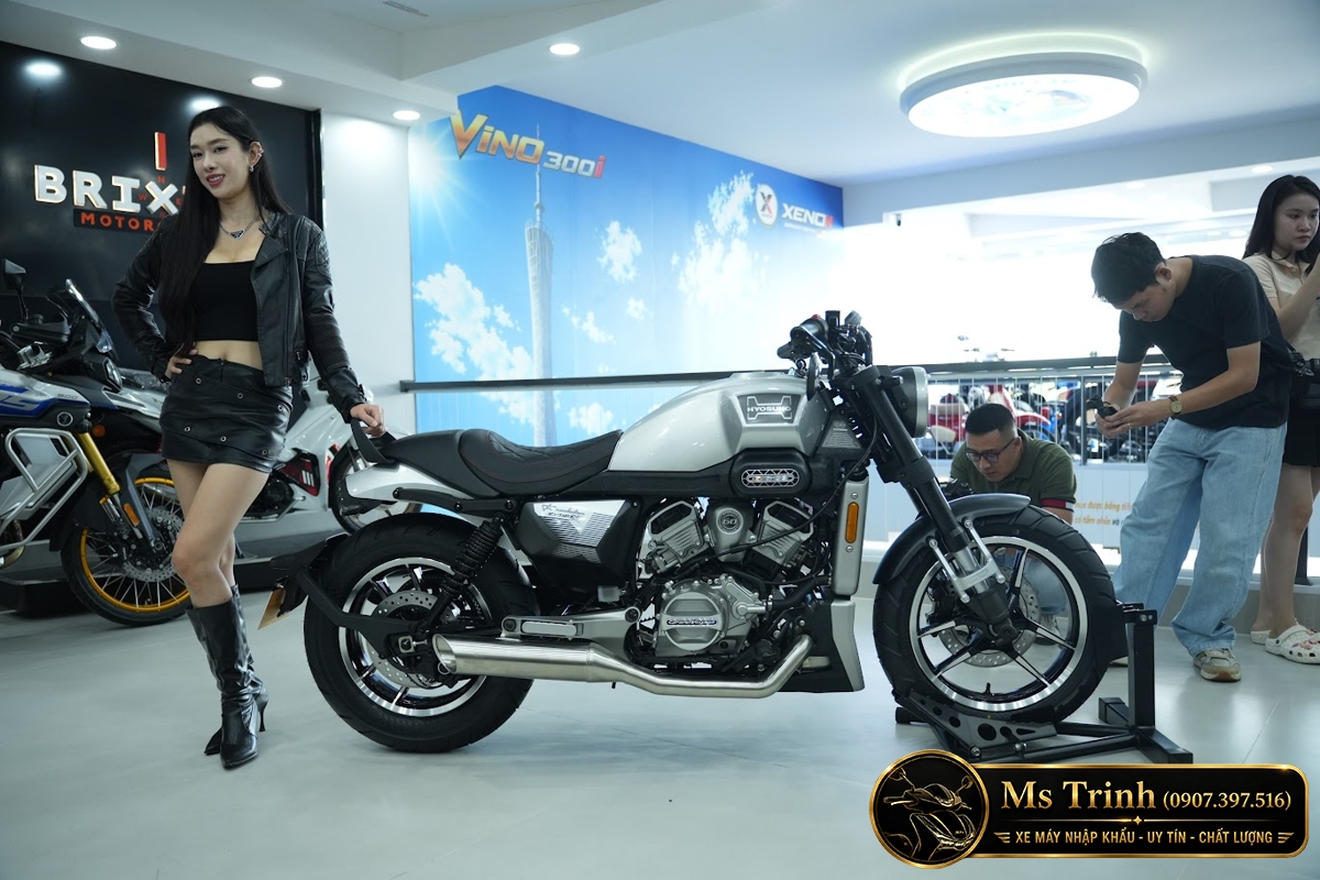 Hyosung GV350X tại Tây Ninh - Cruiser 350cc Phong Cách Mỹ Cơ Bắp, Cá Tính