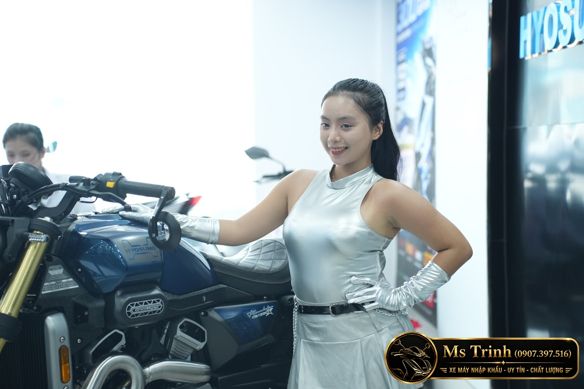 Hyosung GV350X tại Tây Ninh - Cruiser 350cc Phong Cách Mỹ Cơ Bắp, Cá Tính