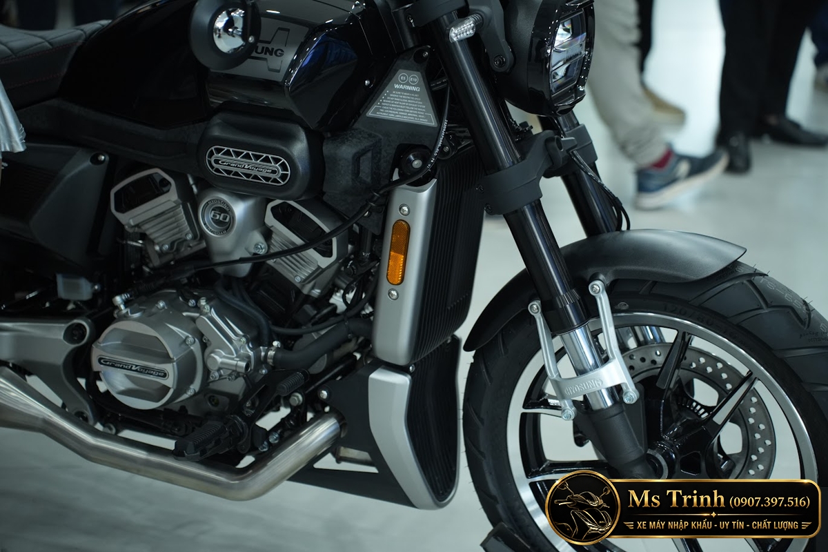 Hyosung GV350X tại Tây Ninh - Cruiser 350cc Phong Cách Mỹ Cơ Bắp, Cá Tính