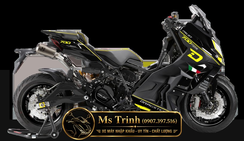 Italjet 700 2026 Tại Tây Ninh - Chiến Binh Chỉ 700 Xe Hyper Scooter Cực Hiếm hồ sơ hải quan, nhập chính ngạch