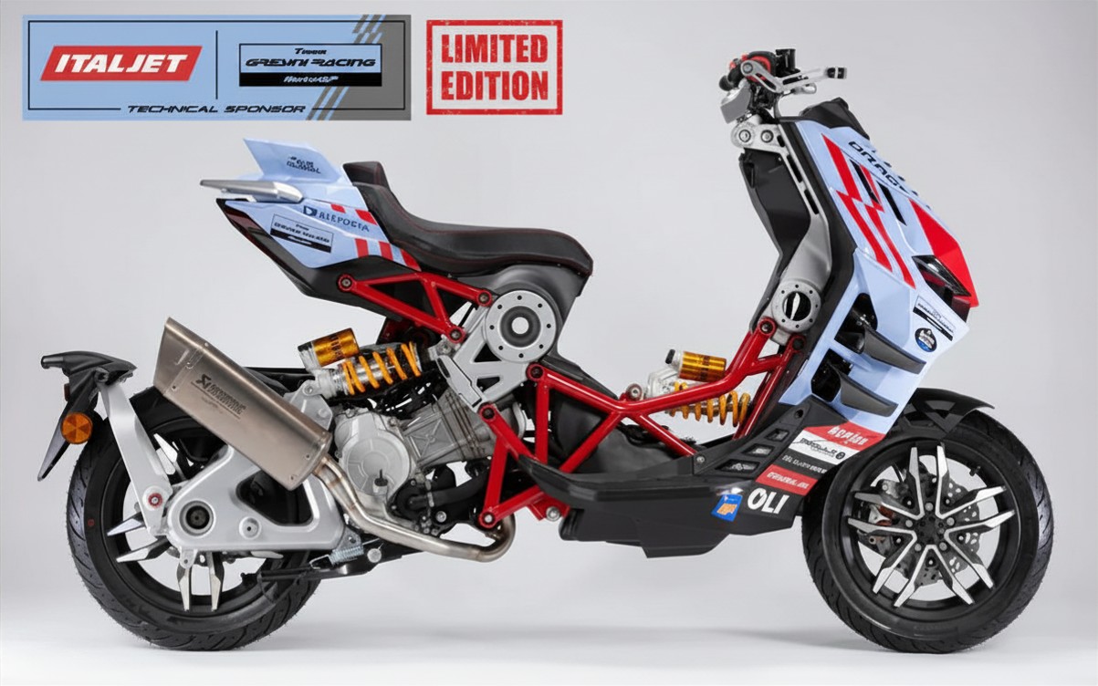 Italjet Dragster 300 Gresini Racing Tại Tây Ninh - Chiếc Scooter Ý Khiến Dân Chơi Xe Phải Ngoái Nhìn