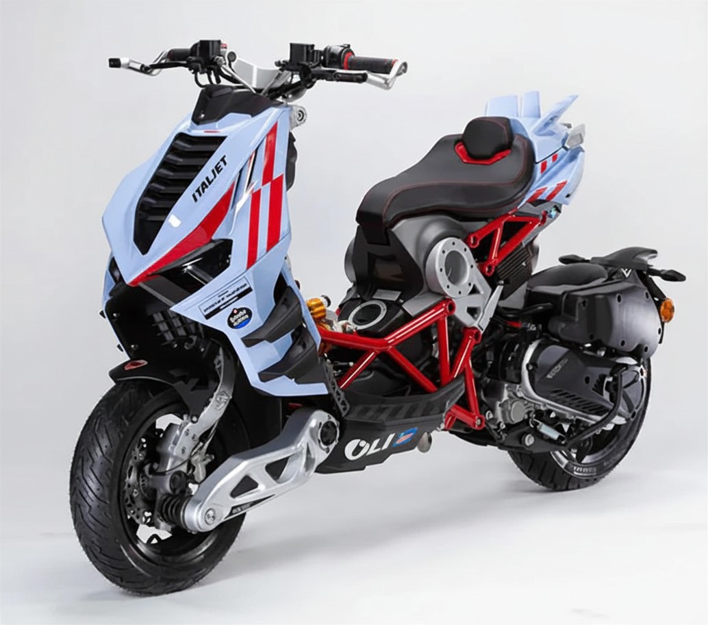 Italjet Dragster 300 Gresini Racing Tại Tây Ninh - Chiếc Scooter Ý Khiến Dân Chơi Xe Phải Ngoái Nhìn