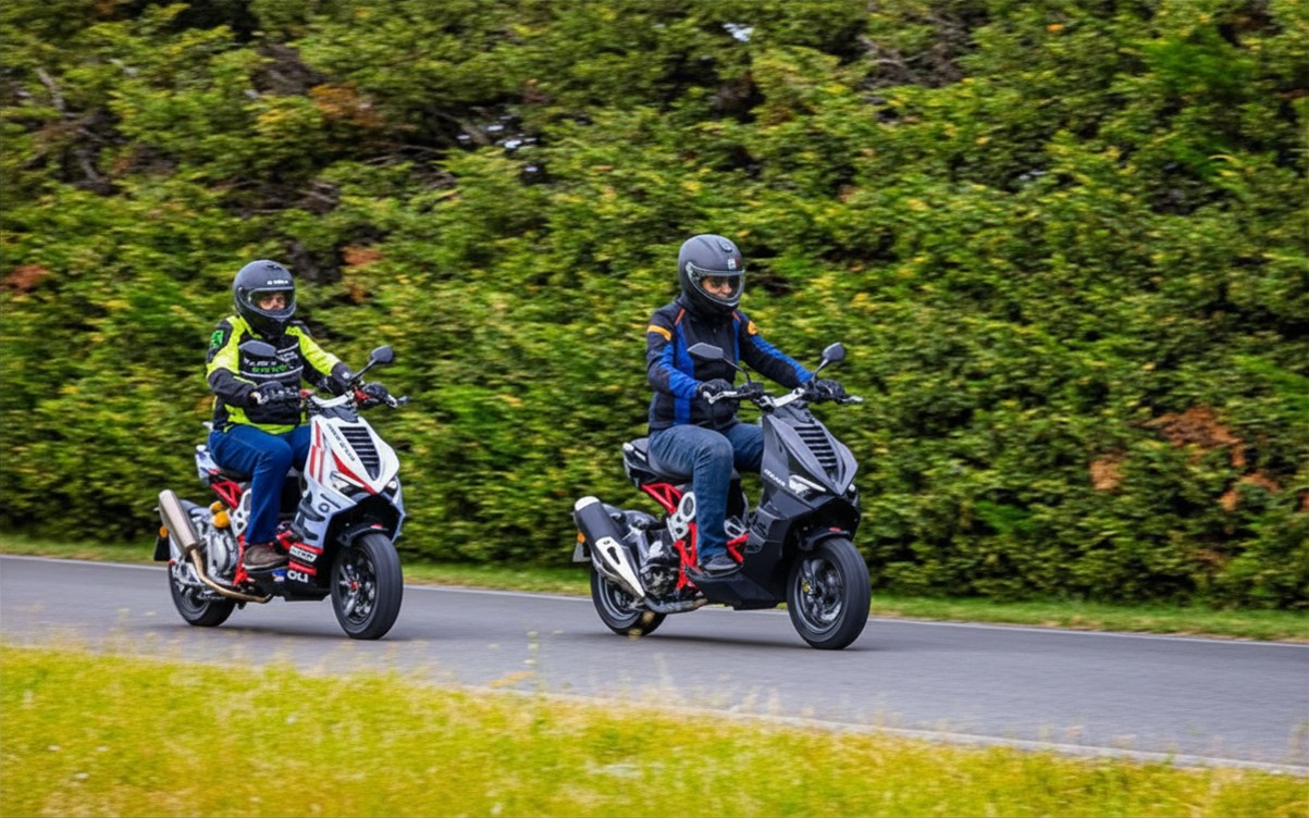 Italjet Dragster 300 Gresini Racing Tại Tây Ninh - Chiếc Scooter Ý Khiến Dân Chơi Xe Phải Ngoái Nhìn