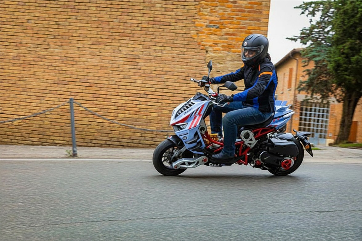 Italjet Dragster 300 Gresini Racing Tại Tây Ninh - Chiếc Scooter Ý Khiến Dân Chơi Xe Phải Ngoái Nhìn