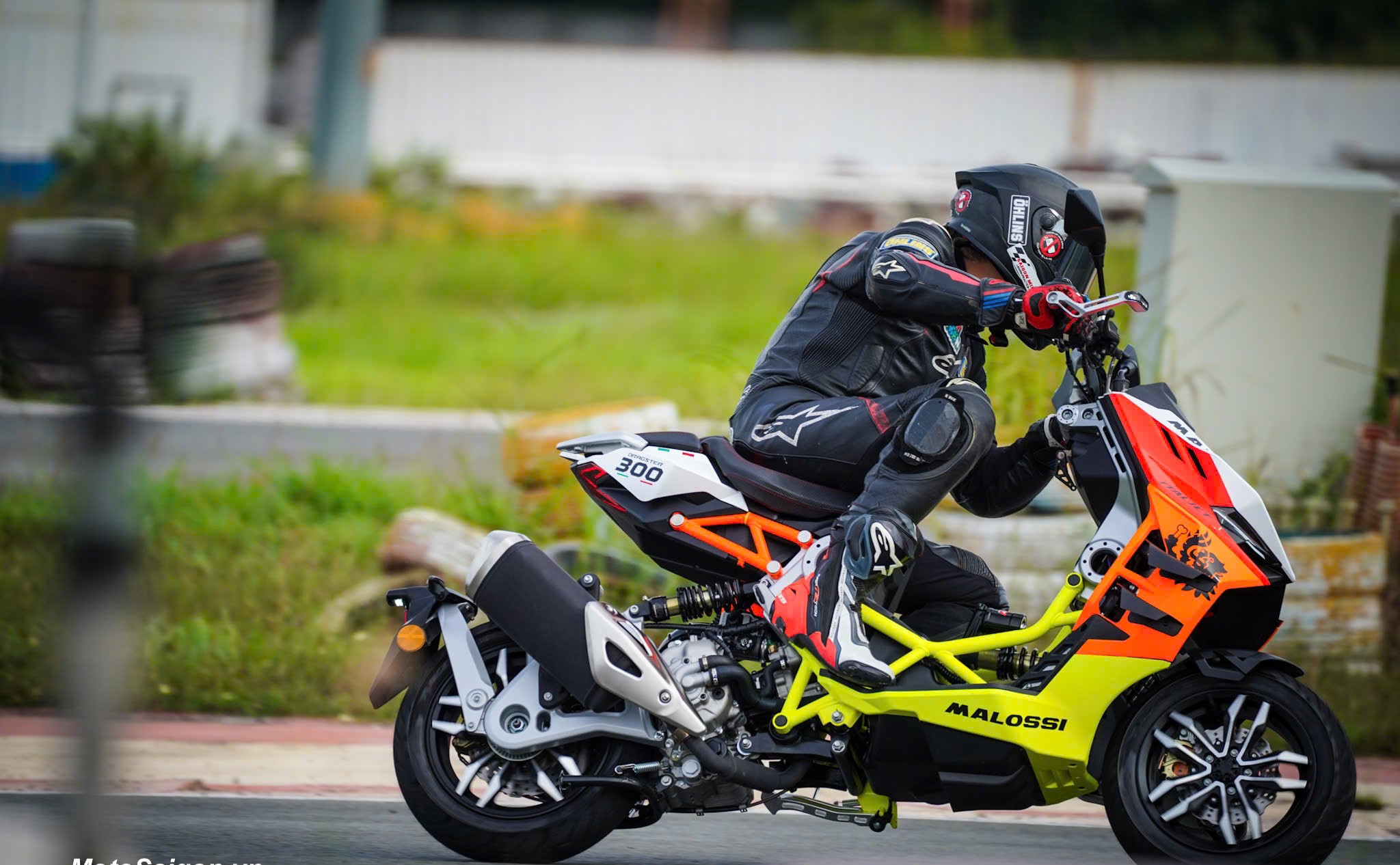 Italjet Dragster 300 Malossi, Xe Tay Ga Đua Nội Thành Thương Hiệu Italy tại Tây Ninh