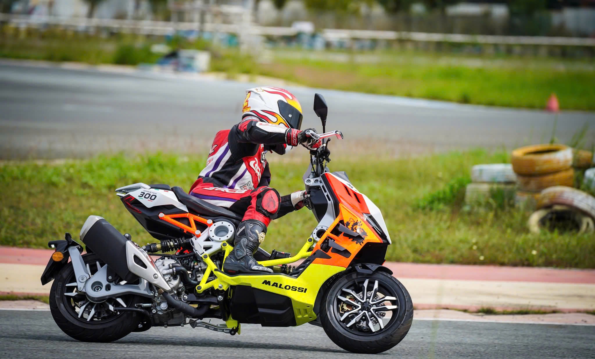 Italjet Dragster 300 Malossi, Xe Tay Ga Đua Nội Thành Thương Hiệu Italy tại Tây Ninh