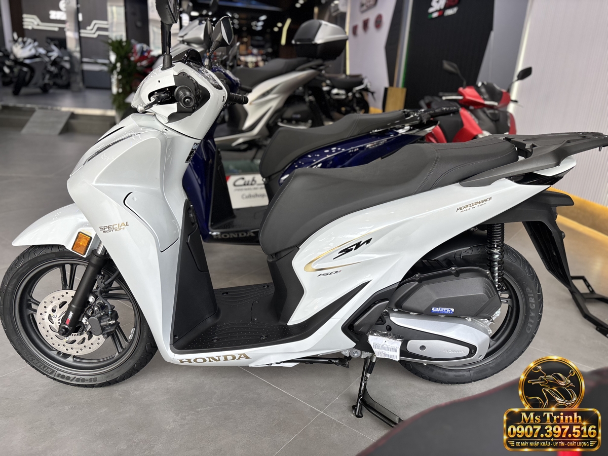 SH150i Ý 2027 màu trắng tại Tây Ninh - Nhập khẩu nguyên chiếc, thiết kế sang trọng, giá tốt