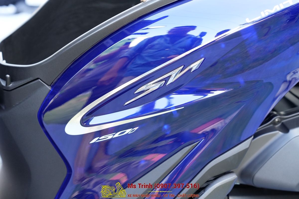 Honda SH150 Vetro Blue 2026 Limited Edition - Siêu phẩm SH Ý dàn áo xanh trong suốt cực hiếm tại Tây Ninh