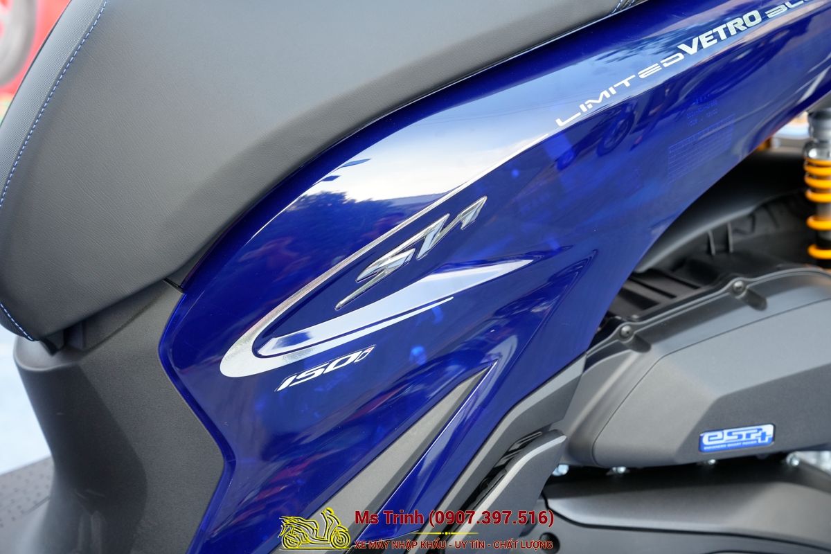 Honda SH150 Vetro Blue 2026 Limited Edition - Siêu phẩm SH Ý dàn áo xanh trong suốt cực hiếm tại Tây Ninh