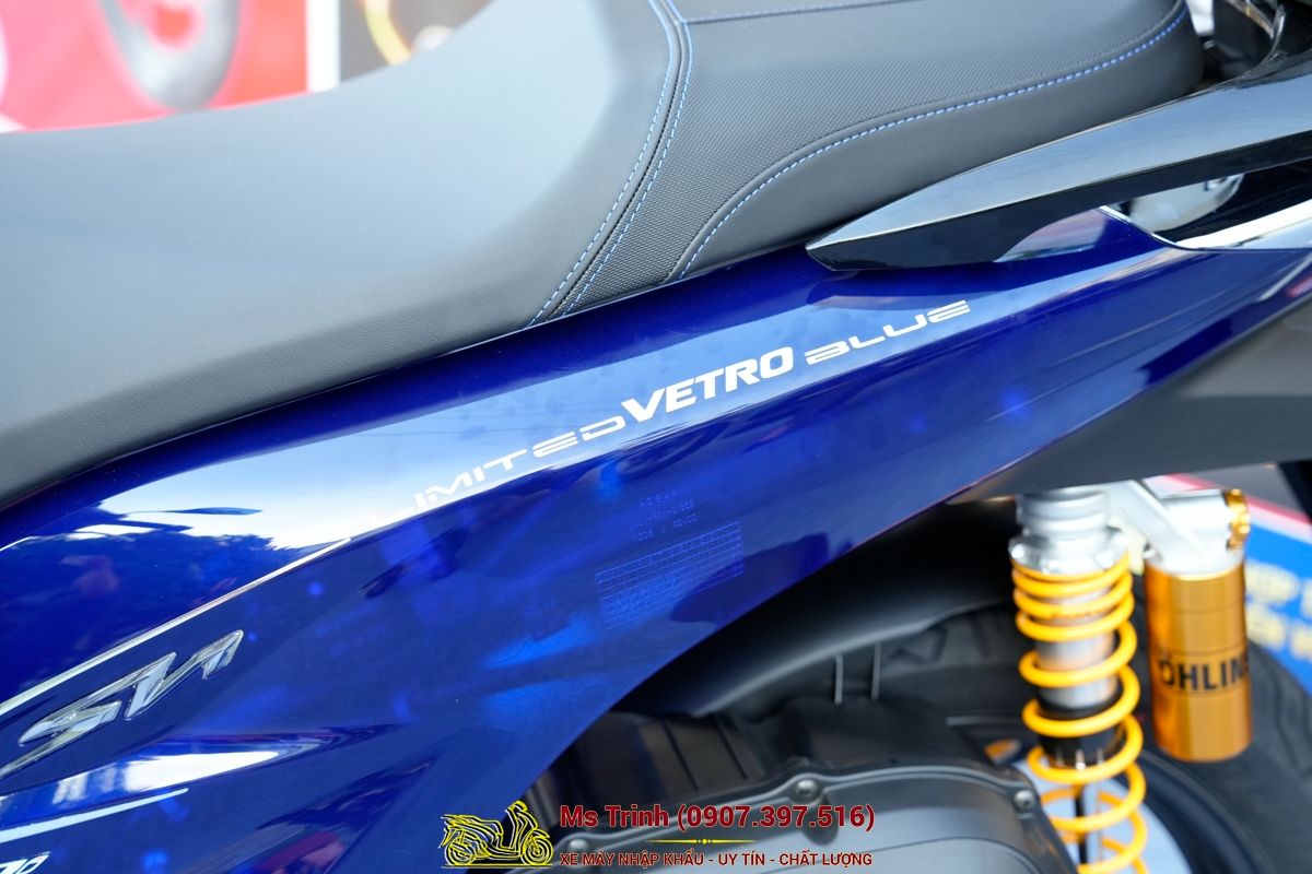 Honda SH150 Vetro Blue 2026 Limited Edition - Siêu phẩm SH Ý dàn áo xanh trong suốt cực hiếm tại Tây Ninh