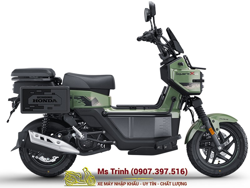 Honda Square X125 ABS - Mẫu xe 125cc thiết kế vuông độc đáo, trang bị ABS an toàn tại Tây Ninh