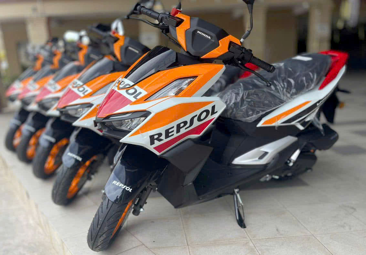 Honda Vario160 Repsol Edition, Giới hạn 2.000 xe, NK Malaysia tại Tây Ninh