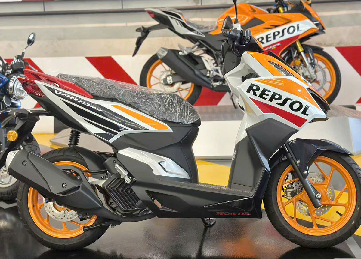 Honda Vario160 Repsol Edition, Giới hạn 2.000 xe, NK Malaysia tại Tây Ninh