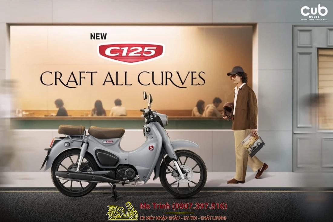 Honda Super Cub C125 nhập Thái ABS 2026 tại Tây Ninh - Giá Tốt, Có Sẵn Xe