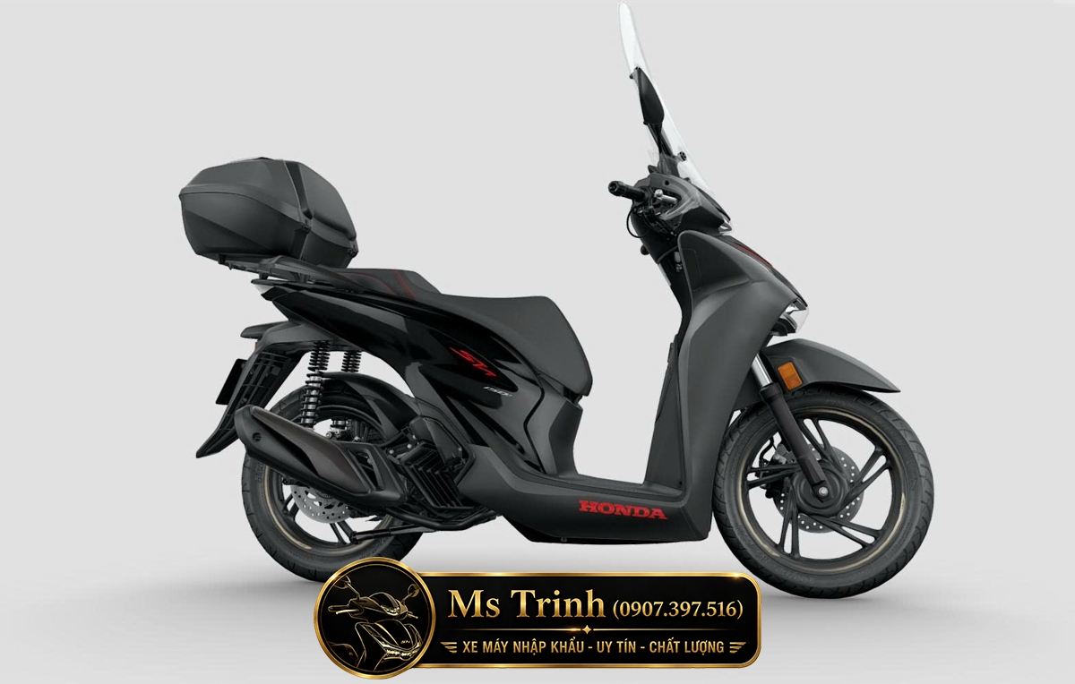 Honda SH150i Ý 2026 Standard màu đen nhập Ý nguyên chiếc kèm thùng sau Honda