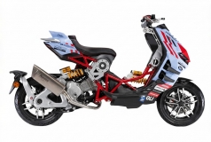 Italjet Dragster 300 Gresini Racing Tại Tây Ninh - Chiếc Scooter Ý Khiến Dân Chơi Xe Phải Ngoái Nhìn