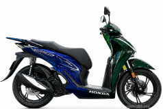 Honda SH150i Vetro Green - Sapphire tại Tây Ninh: SH Ý Limited 200 xe