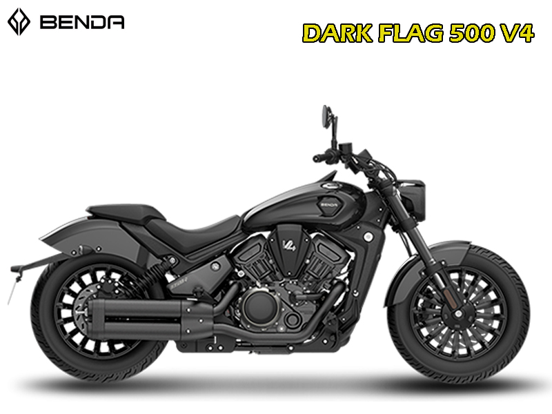Benda Drak Flag 500, Động Cơ V4, Phuộc Nâng Điện, TCS, ABS tại Tây Ninh