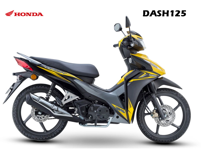Honda Dash125 2025, 2 thắng dĩa, NK Chính Hãng Malaysia tại Tây Ninh