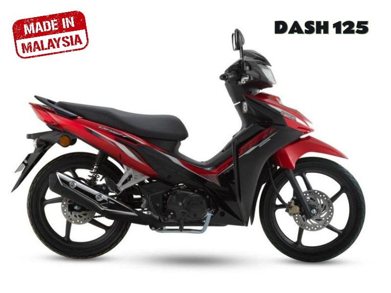 Honda Dash125 2025, 2 thắng dĩa, NK Chính Hãng Malaysia tại Tây Ninh